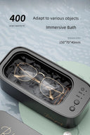 Blue Light Ultrasonic Cleaning Machine For Home Glasses