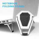 Metal Laptop Stand: Stylish Cooling Support Stand for Enhanced Workstation  ourlum.com   