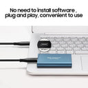  High-speed Portable External Hard Drive: Efficient Data Transfer Work & Study  ourlum.com   