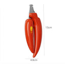 LED Light Pet Nail Clippers: Precise Grooming for Dogs Cats Small Animals  ourlum.com Red NO LED  