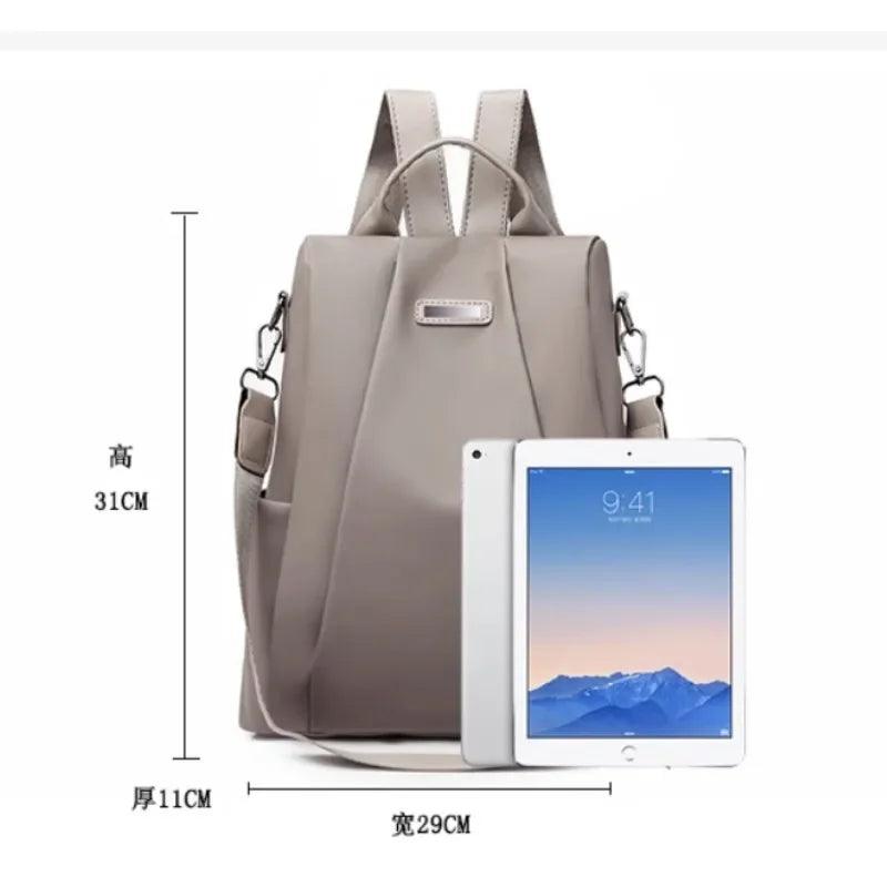 Multifunctional Anti Theft Backpack Women Backpacks Fashion Travel Backpack Waterproof Large Capacity Bag Women Schoolbag  ourlum.com   