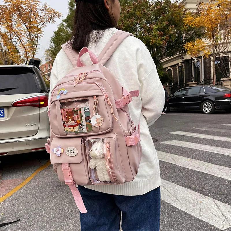 Cute Women Backpack: Stylish & Waterproof School Bag for Girls - TrendySEO  ourlum.com   