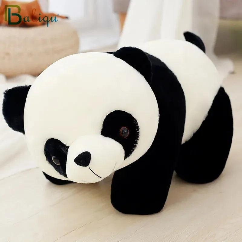 Cute Panda Plush Stuffed Animal Toy Pillow for Girls - Sweet and Safe Gift  ourlum.com   