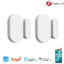 Zigbee Door Sensor: Ultimate Home Security Solution  ourlum.com 2pcs(need gateway)  