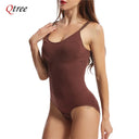 Qtree Plus Size Tummy Control Bodysuit - Slimming Shapewear for Women