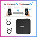 XUDA 2 in 1 Box Wireless CarPlay Android Auto Adapter