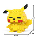 Hello Kitty Building Block Anime Figure Puzzle Ornament Gift  ourlum.com Pikachu 178PCS NO BOX 