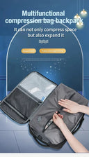 Expandable Airbag Backpack for Men 16 Inch Waterproof Bag