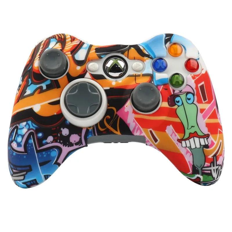 Protective Soft Silicone Game Controller Case For Xbox 360 Control Cover Joystick Gamepad Skin Video Games Accessories  ourlum.com   