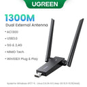 UGREEN WiFi Adapter For Enhanced Connectivity High Speed