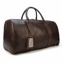 Natural Cowskin Travel Bags Waterproof Men's Leather Bag 55cm