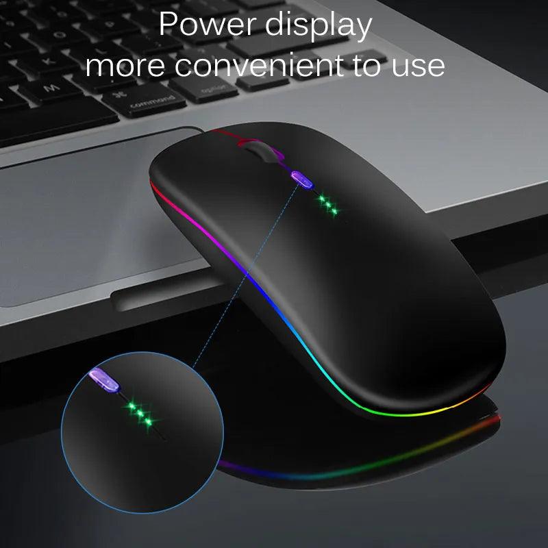 Bluetooth Wireless Mouse: Enhanced Gaming & Productivity  ourlum.com   