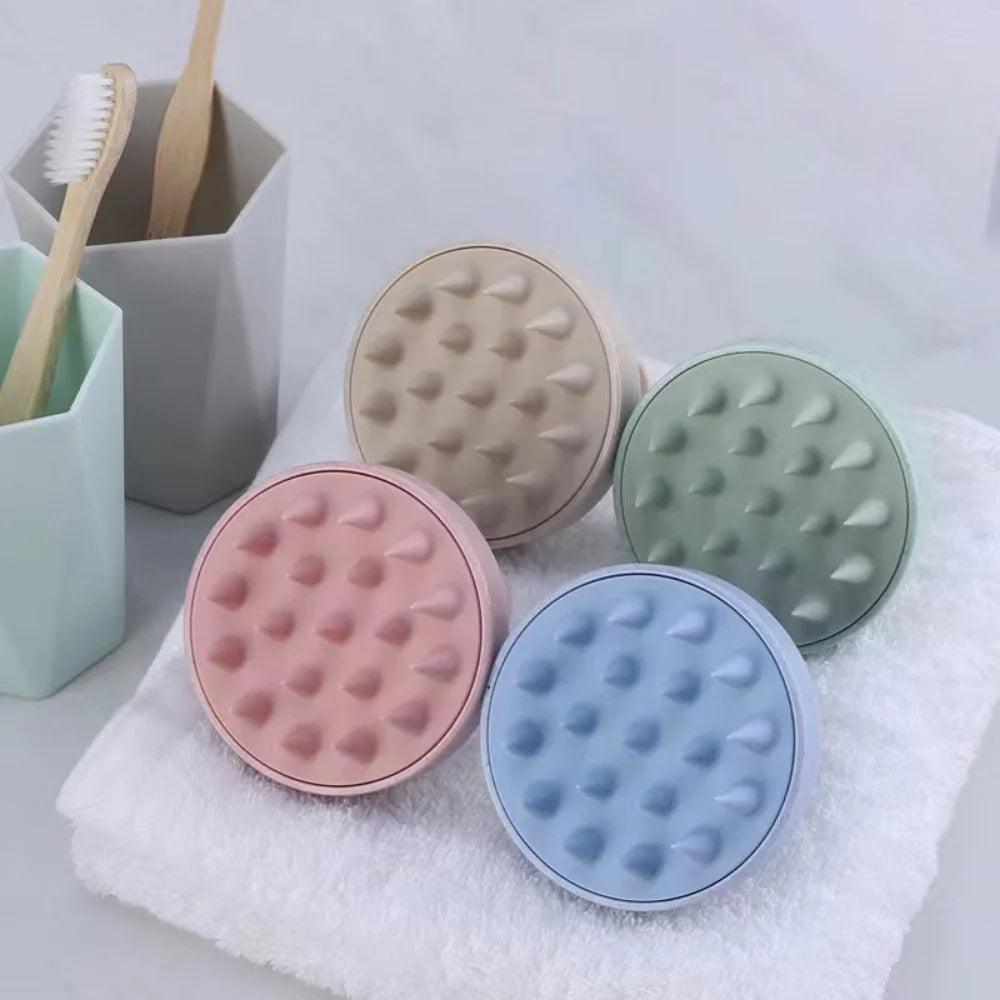 Silicone Scalp Massage Brush for Hair Care and Relaxation  ourlum.com   