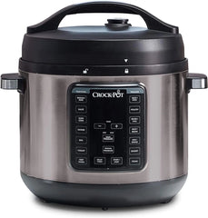 8-Quart Programmable Pressure Cooker & Slow Cooker - Multi-Use XL Express Crock