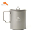 Ultralight TOAKS Titanium Camping Pot 750ml with Lid