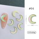 Auroras Butterfly 3D Nail Art Jewelry Unique Acrylic Beads Kit