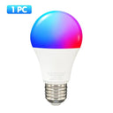 Smart Dimmable LED Bulb: WiFi RGBCW Light Control for Alexa Google Home  ourlum.com E27 15w Yes | White