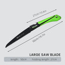 AIRAJ Multifunctional Folding Saw SK7 Steel Sharp Portable