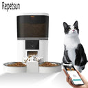 4L Pet Feeder with HD Camera: Automatic Dispenser for Cats and Dogs  ourlum.com   