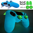 Luminous Glowing Dark Silicone Case For PS4 Controller Skin