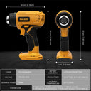 Cordless 400W Heat Gun for Shrink Wrapping and DIY Projects