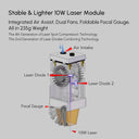 Ortur Laser Master 3 With Rotary Roller 20000mm Min Engraver