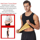 Men's Sauna Sweat Vest for Weight Loss & Body Shaping