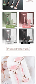 Gua Sha Roller Massager for Face Neck Eye Resin Beauty