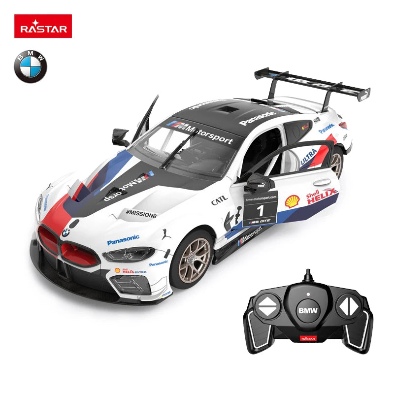 BMW M8 GTE RC Car Kit - Luxury Sports Racing Model for Boys with Remote Control and Opening Doors  ourlum.com   