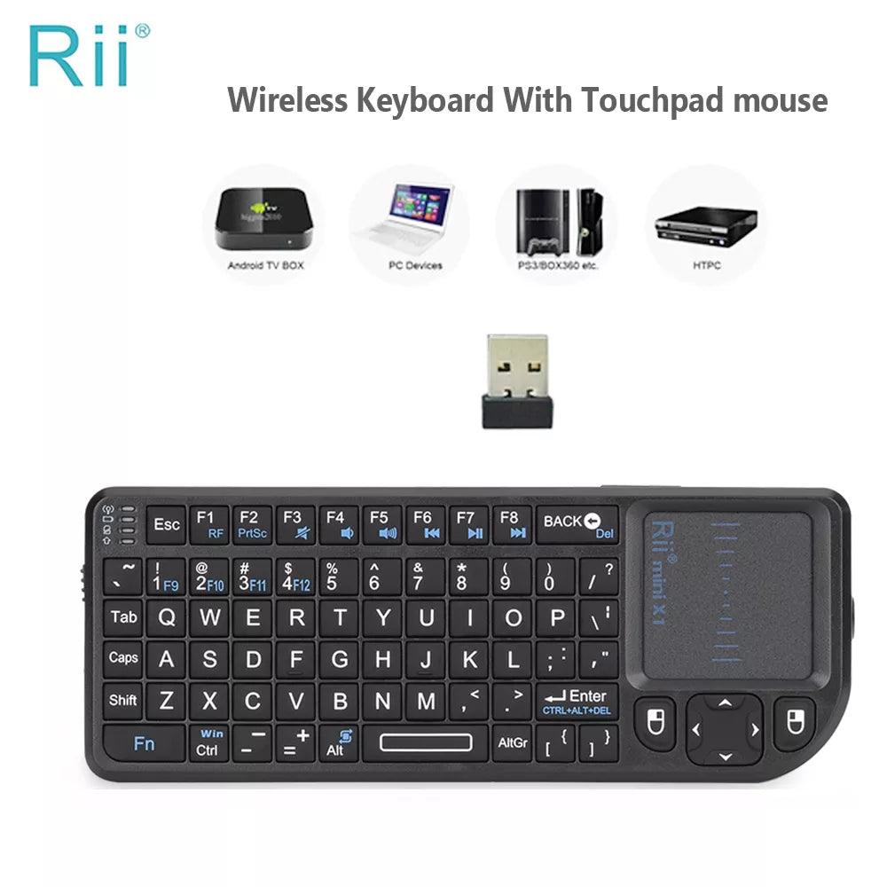 Rii X1 Mini Wireless Keyboard: Enhanced Multi-Language Support for Android TV and PC  ourlum.com   