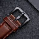 Stainless Steel Watchband Strap with Metal Clasp Upgrade