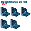 2-in-1 Battery Holder Stand for Makita DEWALT Milwaukee Tools