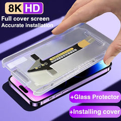 Crystal Clear Tempered Glass Screen Protector: Premium Protection & Easy Install