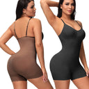 GUUDIA Seamless Open Crotch Shapewear Bodysuit for Tummy Control & Butt Lifting