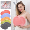 1 Pc Exfoliating Shower Massage Scraper Bath Mat Brush