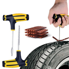 Car Tire Repair Kit for Trucks & Motorcycles: Professional Tools for Emergency Fixes