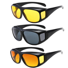 Night Vision Anti-Glare Driving Goggles - Stylish Sunglasses for Day & Night Cycling and Driving