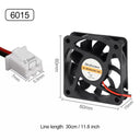 DC Cooling Fan Blower for 3D Printers: High Performance Cooling Solution  ourlum.com 60mmx60mmx15mm 24V 