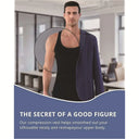 Mens Slimming Body Shaper Shapewear Compression Shirt