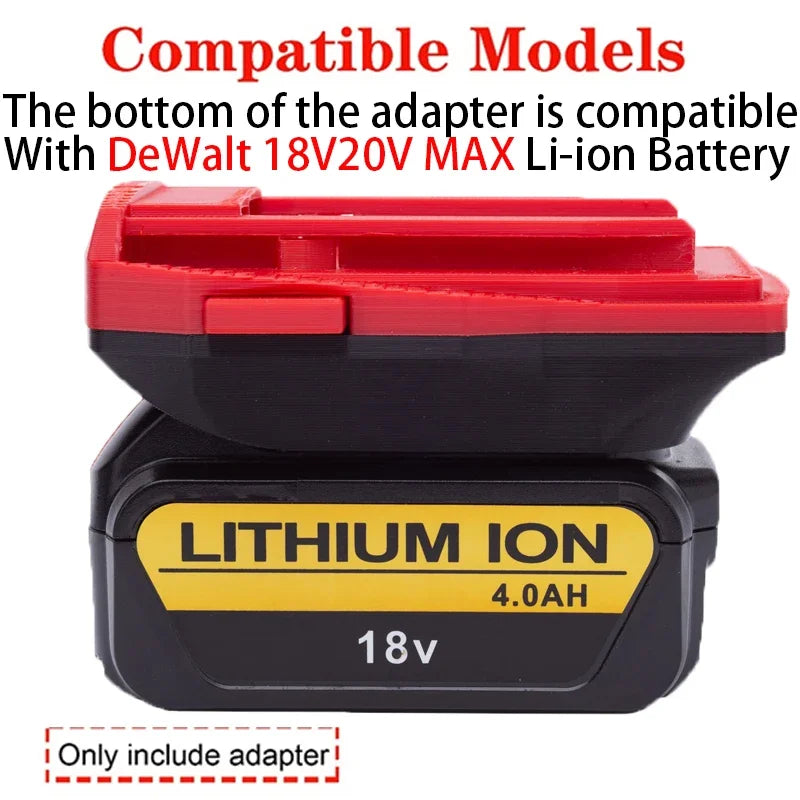 HILTI to DeWalt Battery Adapter Convert 22V Tools to 20V Max