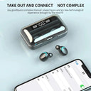 Wireless TWS Bluetooth Earphone Premium Sports Headset for iOS