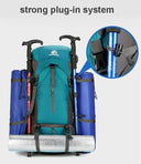 Waterproof Nylon Bag Camping Travel Backpack With Rain Cover