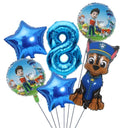 Paw Patrol Dog Balloon Set Chase Skye Marshall Birthday Fun