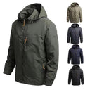 Men's Tactical Waterproof Windbreaker Stylish Military Coat