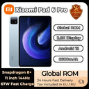 Xiaomi Mi Pad 6 PRO Global Rom Tablet Snapdragon 8+ 11 Inch 144Hz 2.8K Display 8600mAh 67W Fast Charger Android 13 MIUI 14 2023  ourlum.com   