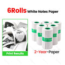 Peripage A6 Thermal Sticker Paper Rolls for DIY Projects