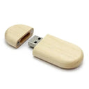 Wooden Engraved Logo USB Flash Drive: Custom Wedding Gift & Storage Options  ourlum.com Maple wood no box 4GB 