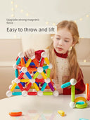 Mideer Kids Educational Building Blocks Toy Magnetic Rods Set