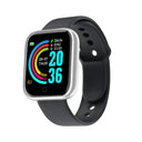 Smartwatch Y68: Ultimate Fitness Companion for Active Lifestyle  ourlum.com Silver Black Y68 D20  