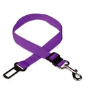 Adjustable Pet Car Seat Belt for Dogs and Cats: Safety Harness Clip for Vehicle  ourlum PURPLE  